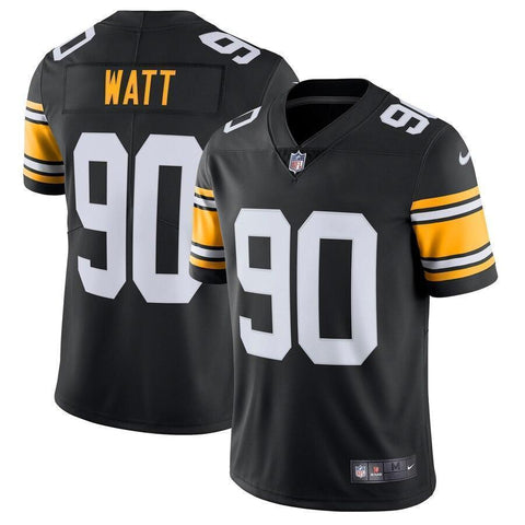 T.J. Watt Pittsburgh Steelers Nike Alternate Vapor Untouchable Limited Jersey - Black