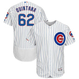 Jose Quintana Chicago Cubs Majestic Flex Base Collection Player Jersey - White