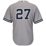 Giancarlo Stanton New York Yankees Majestic Cool Base Player Replica Jersey - Gray