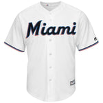 Martin Prado Miami Marlins Majestic Home 2019 Cool Base Player Jersey - White