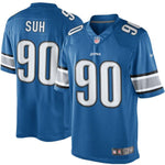 Ndamukong Suh Detroit Lions Nike Team Color Limited Jersey - Light Blue