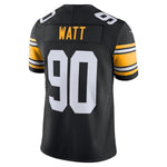 T.J. Watt Pittsburgh Steelers Nike Alternate Vapor Untouchable Limited Jersey - Black