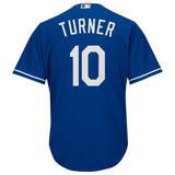 Justin Turner Los Angeles Dodgers Majestic Fashion Official Cool Base Player Replica Jersey - Royal