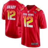 Tom Brady AFC Nike 2019 Pro Bowl Game Jersey - Red