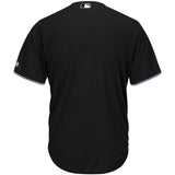 Miami Marlins Majestic  Alternate Cool Base Team Jersey - Black