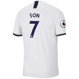 Son Heung-min Tottenham Hotspur Home Soccer Jersey 2019-20 – White