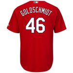 Paul Goldschmidt St. Louis Cardinals Majestic Alternate Official Cool Base Player Jersey – Scarlet/White