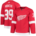 Men's Detroit Red Wings Anthony Mantha adidas Red Player Jersey