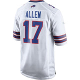 Josh Allen Buffalo Bills Nike Game Jersey - White