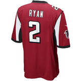 Matt Ryan Atlanta Falcons Nike Game Jersey - Red