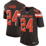 Nick Chubb Cleveland Browns Nike NFL 100 Vapor Limited Jersey - Brown