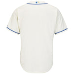 Seattle Mariners Majestic Official Cool Base Jersey - Cream