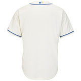 Seattle Mariners Majestic Official Cool Base Jersey - Cream