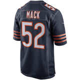 Khalil Mack Chicago Bears Nike 100th Season Game Jersey - Navy