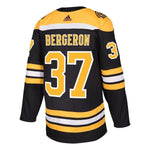 Patrice Bergeron Boston Bruins adidas 2019 Stanley Cup Final Bound Home Player Jersey - Black