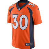 Phillip Lindsay Denver Broncos Nike Vapor Limited Jersey - Orange