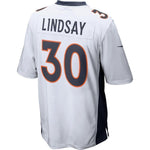 Phillip Lindsay Denver Broncos Nike Game Jersey - White