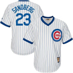 Ryne Sandberg Chicago Cubs Majestic Big & Tall Cooperstown Cool Base Player Jersey - White