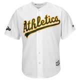 Matt Chapman Oakland Athletics Majestic 2019 Postseason Official Cool Base Player Jersey - White