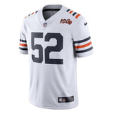 Khalil Mack Chicago Bears Nike 2019 100th Season Alternate Classic Limited Jersey - White