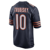 Mitchell Trubisky Chicago Bears Nike Game Jersey - Navy