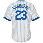 Ryne Sandberg Chicago Cubs Majestic Big & Tall Cooperstown Cool Base Player Jersey - White