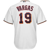 Kenny Vargas Minnesota Twins Majestic Cool Base Player Jersey - White