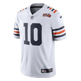 Mitchell Trubisky Chicago Bears Nike 2019 100th Season Alternate Classic Limited Jersey - White