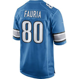 Joseph Fauria Detroit Lions Nike Game Jersey - Blue