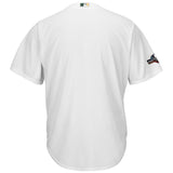 Oakland Athletics Majestic 2019 Postseason Official Cool Base Team Jersey - White