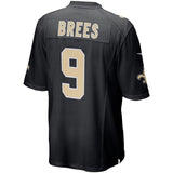 Drew Brees New Orleans Saints Nike Event Game Jersey - Black
