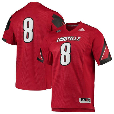 Louisville Cardinals adidas Team Premier Football Jersey - Red
