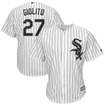 Lucas Giolito Chicago White Sox Majestic Official Cool Base Player Jersey - White/Black