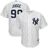 Aaron Judge New York Yankees Majestic Home Cool Base Player Jersey - White/Navy