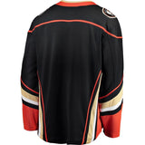 Anaheim Ducks Fanatics Branded Breakaway Home Jersey - Black/White