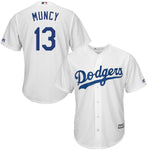 Max Muncy Los Angeles Dodgers Majestic Home Official Cool Base Player Jersey - White