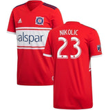 Nemanja Nikolic Chicago Fire 2018 Primary Player Jersey – Red