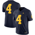 Michigan Wolverines Jordan Brand 2018 Game Football Jersey – Navy