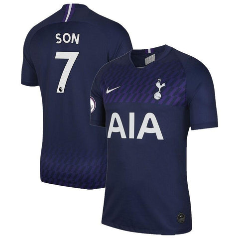 Son Heung-min Tottenham Hotspur 2019/20 Away Breathe Stadium Player Jersey – Blue