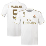 Raphaël Varane Real Madrid Home Soccer Jersey 2019-20 Jersey – White